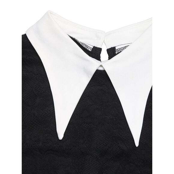 Lace Long Sleeve Midi Dress - Picture 6 of 8